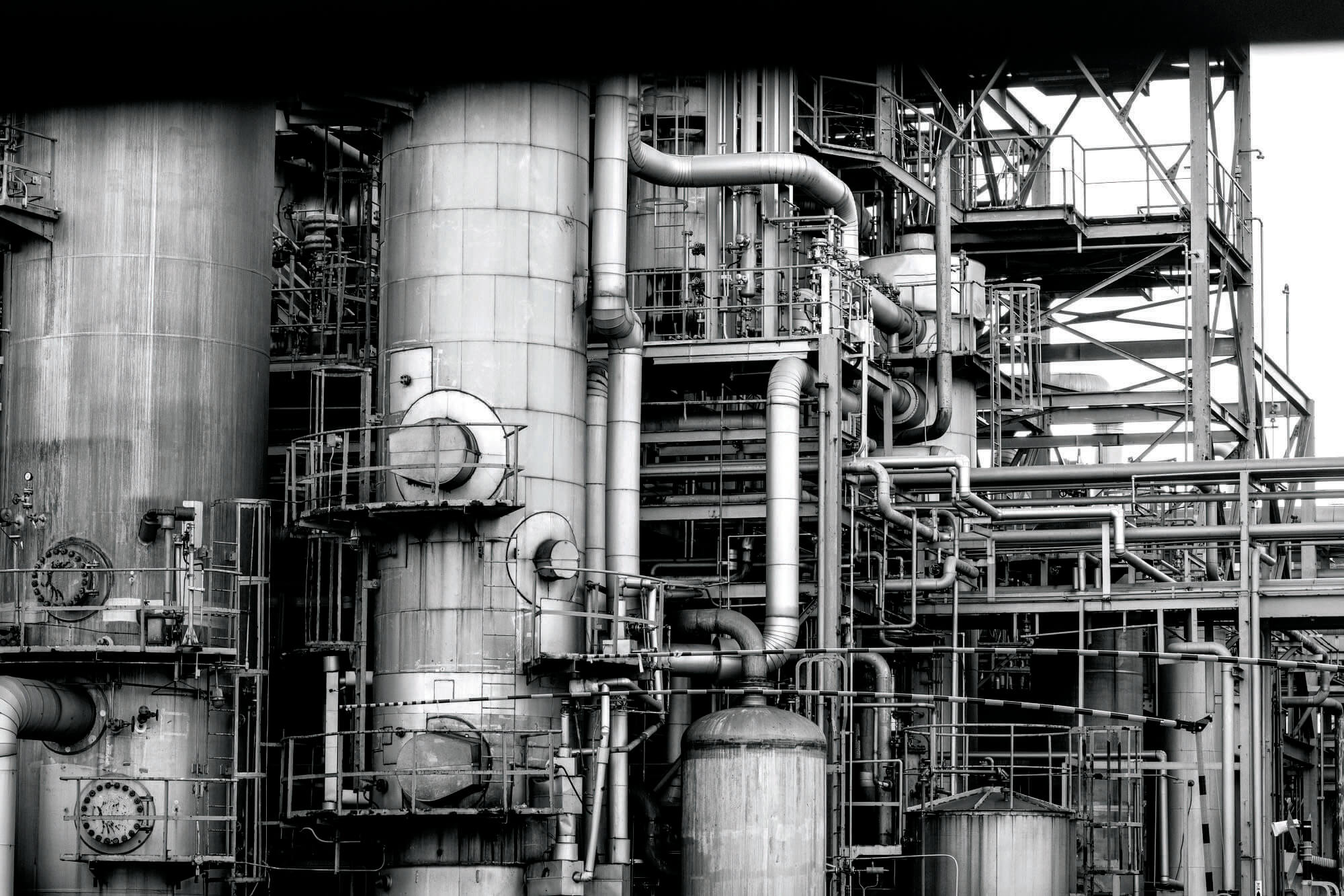 Industrial piping and hardware infrastructure